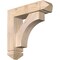 Ekena Millwork Westlake Arts and Crafts Smooth Bracket w/ Offset Brace, Douglas Fir, 5 1/2"W x 20"D x 20"H BKT0604X20X20WTL03SDF - alternate 1
